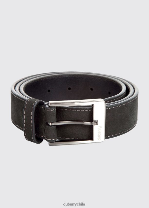 accesorios cl Dubarry hombres cinturón negro 4826BV1039