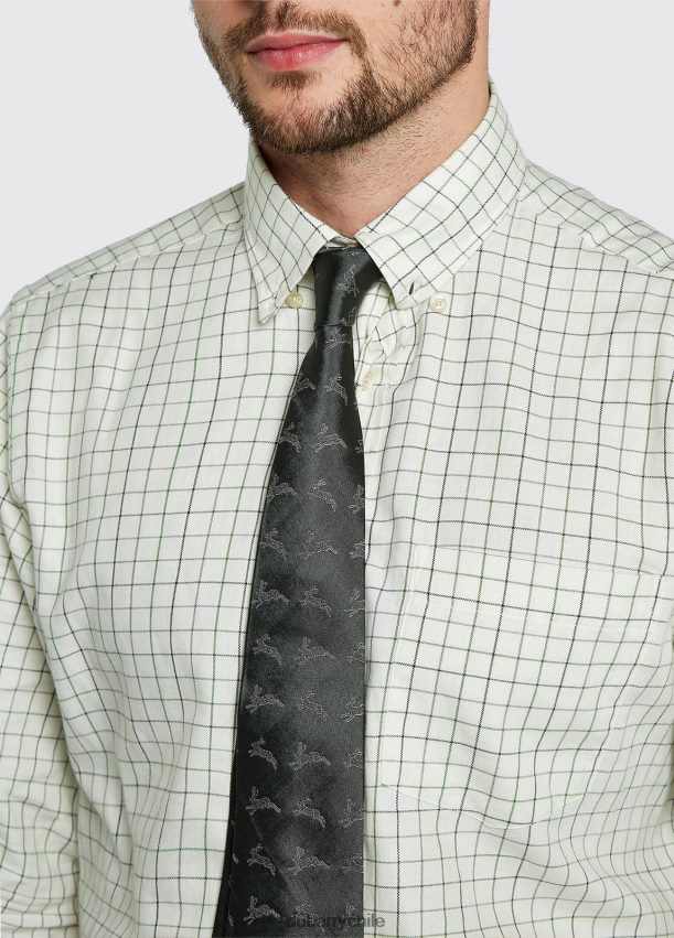 accesorios cl Dubarry hombres corbata de seda lacken aceituna 4826BV1053