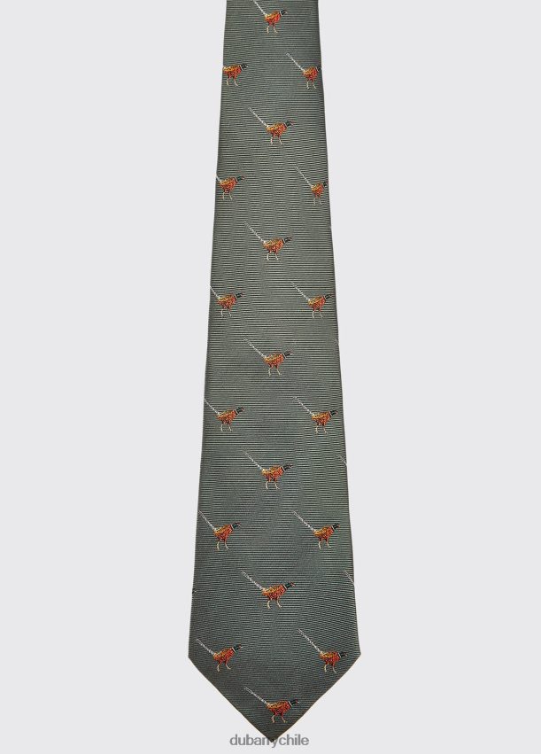 accesorios cl Dubarry hombres corbata de seda madden aceituna 4826BV1051