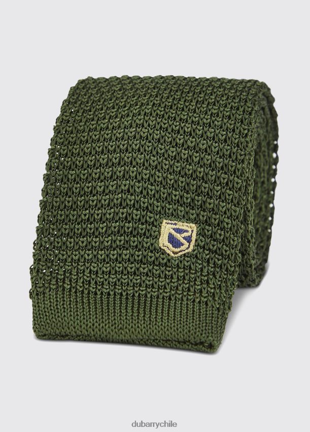 accesorios cl Dubarry hombres corbata de seda tejida knockroe aceituna 4826BV1124