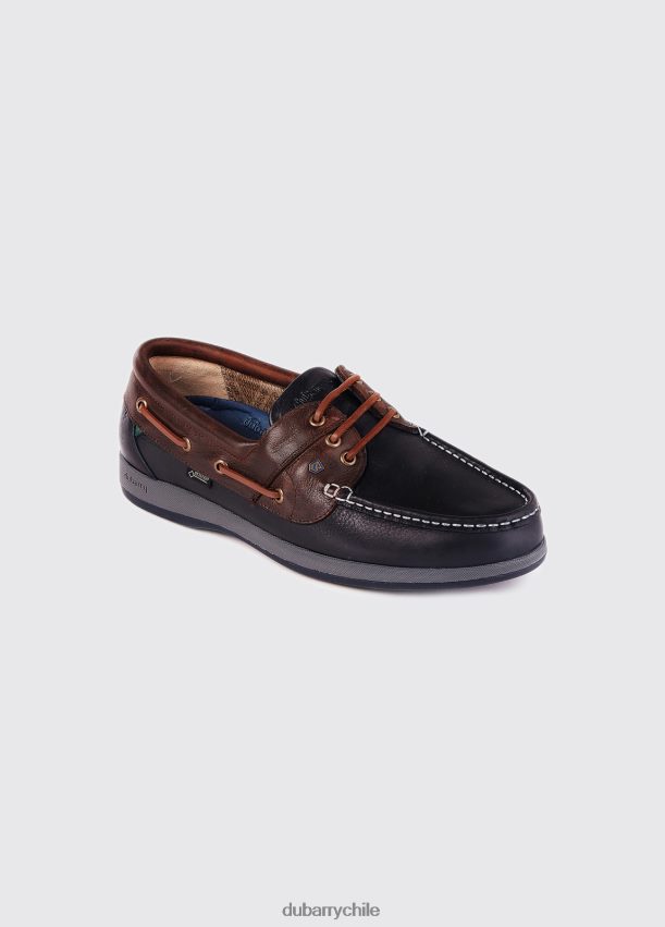 calzado cl Dubarry hombres mocasín marinero azul marino/marrón 4826BV897