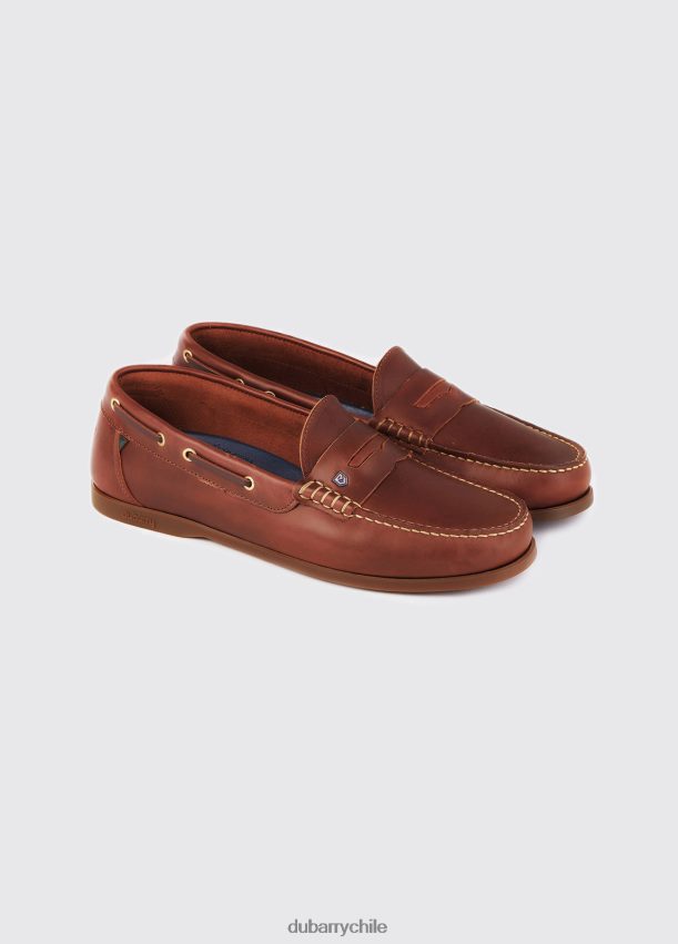 calzado cl Dubarry hombres mocasín spinnaker marrón 4826BV846