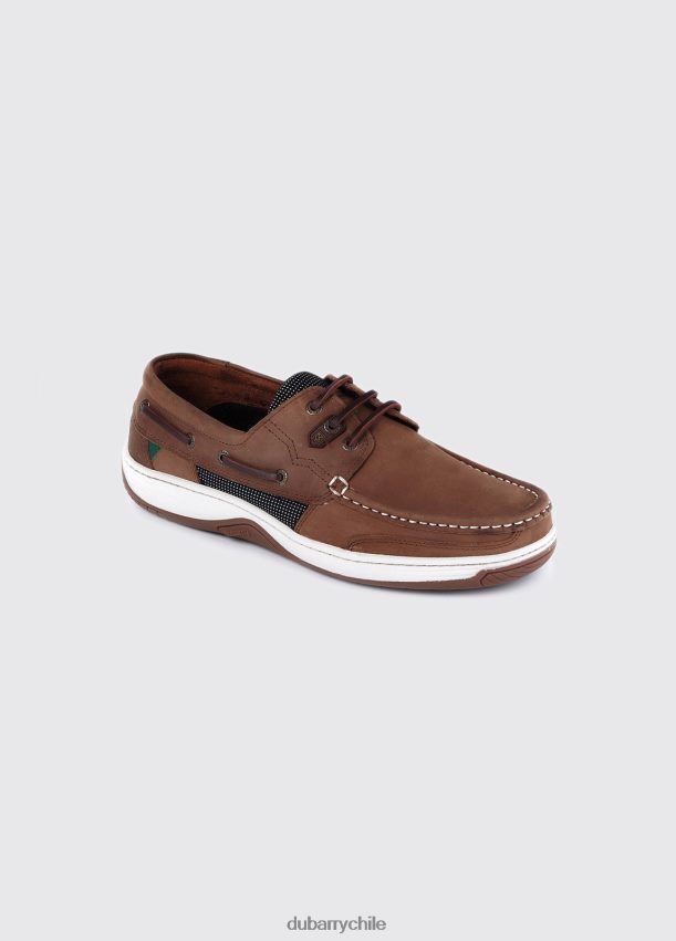 calzado cl Dubarry hombres zapato de cubierta de regata burro marrón 4826BV919
