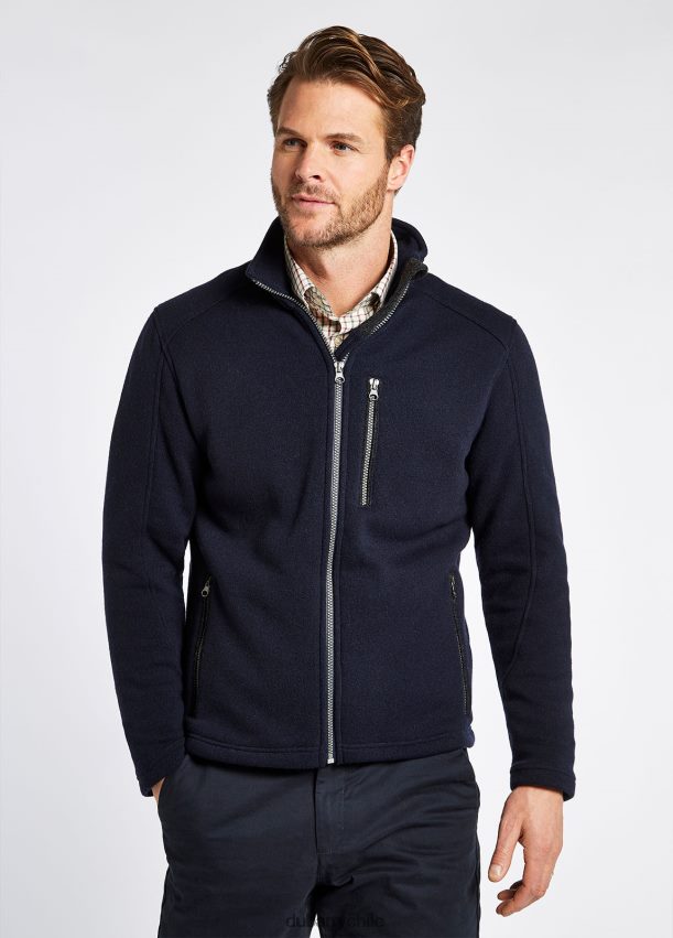 ropa cl Dubarry hombres chaqueta con cremallera completa whitepark Armada 4826BV1010