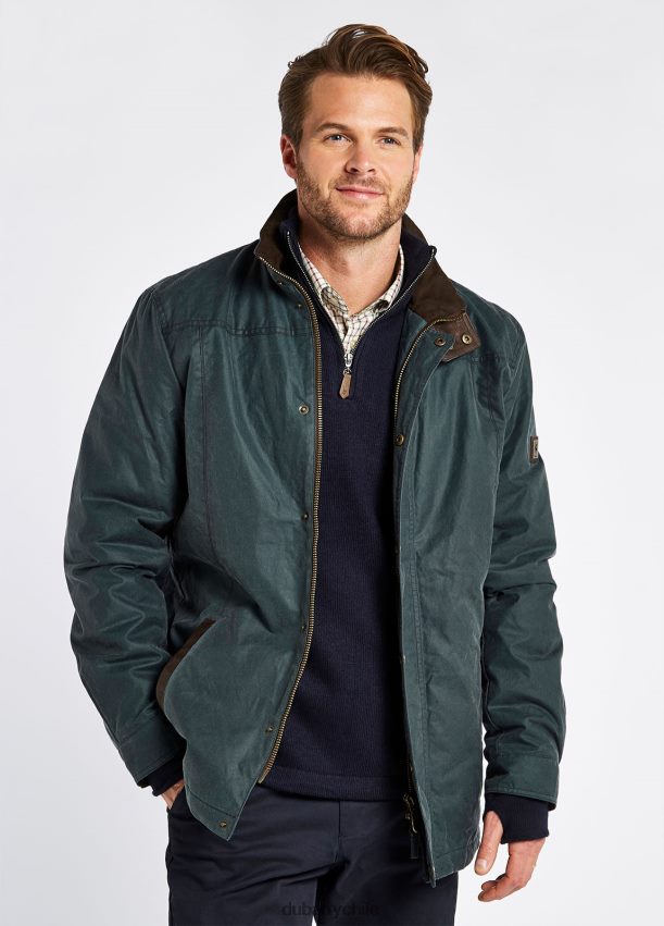ropa cl Dubarry hombres chaqueta de cera carrickfergus guijarro oscuro 4826BV970