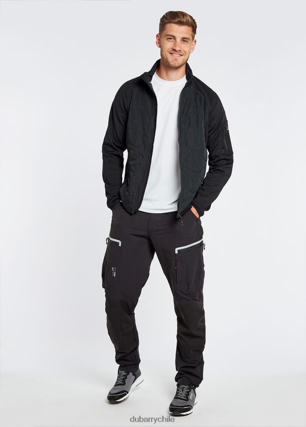 ropa cl Dubarry hombres chaqueta híbrida atlántica grafito 4826BV964