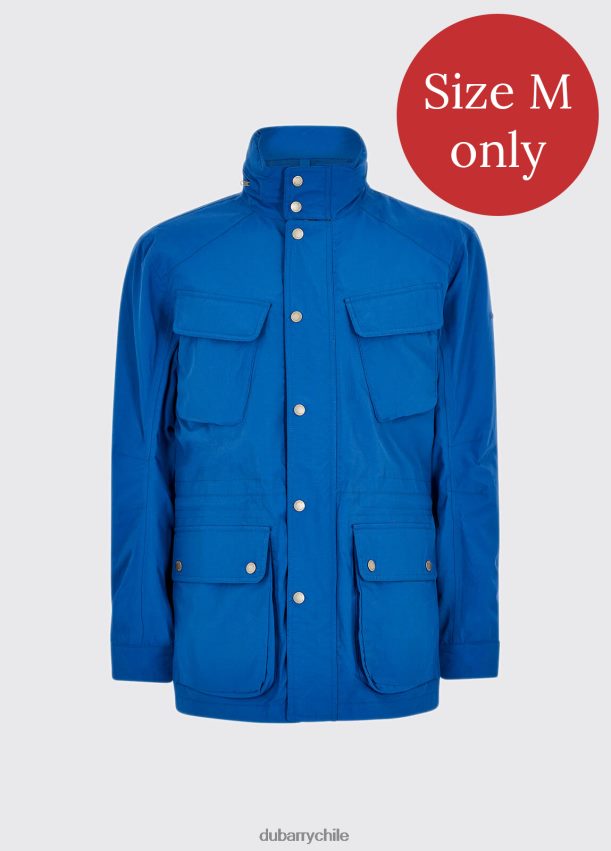 ropa cl Dubarry hombres chaqueta impermeable thornton azul real 4826BV1156