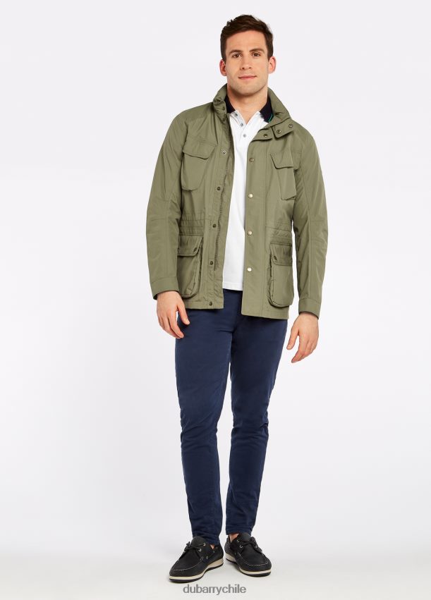 ropa cl Dubarry hombres chaqueta impermeable thornton caqui 4826BV1149