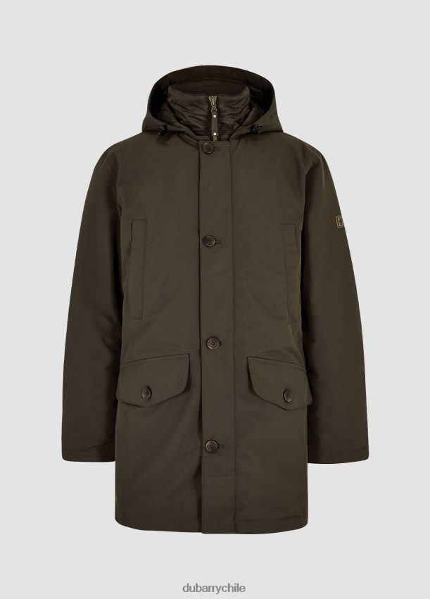 ropa cl Dubarry hombres parka de plumas urlingford hiedra 4826BV1008