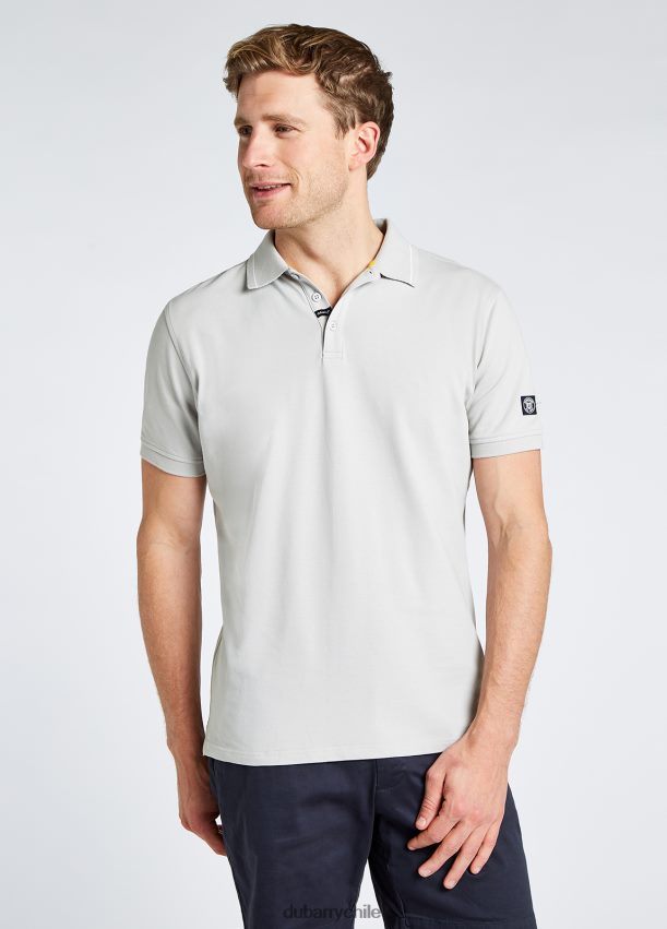 ropa cl Dubarry hombres polo loftus platino 4826BV1205