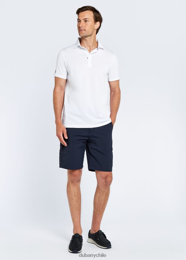ropa cl Dubarry hombres polo manga corta sorrento blanco 4826BV998