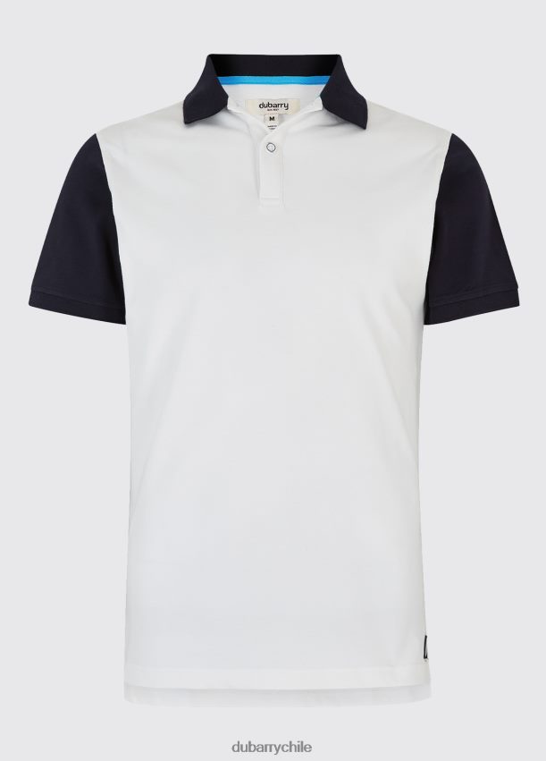 ropa cl Dubarry hombres polo prendergast blanco 4826BV1197