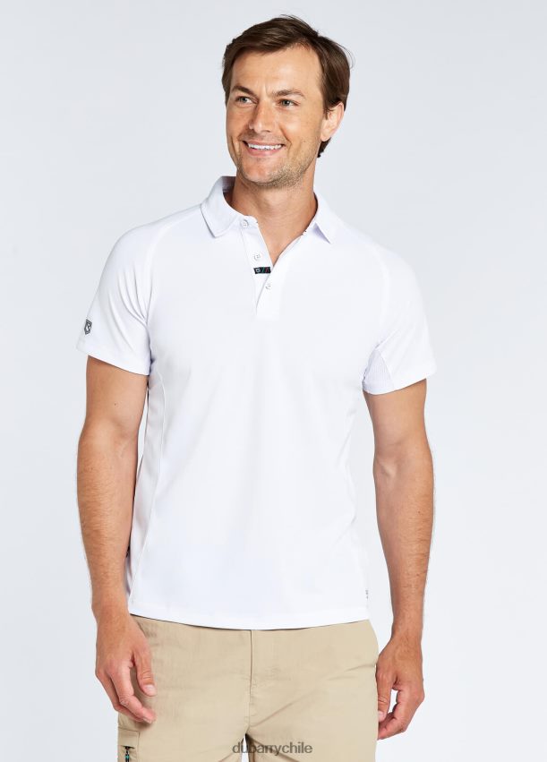 ropa cl Dubarry hombres polo tecnico menton blanco 4826BV977