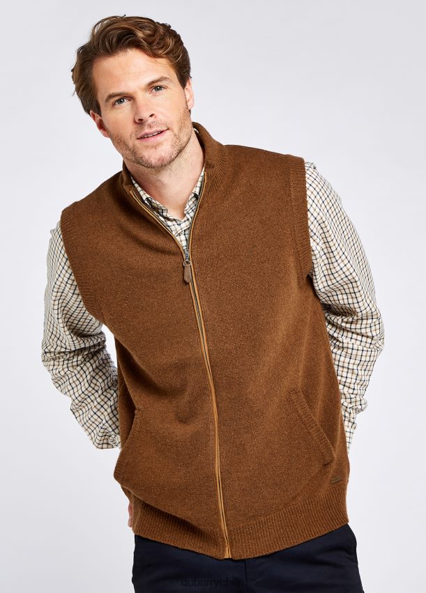 ropa cl Dubarry hombres chaleco de madera superior nuez moscada 4826BV1112 ropa cl Dubarry hombres chaleco de madera superior nuez moscada 4826BV1112