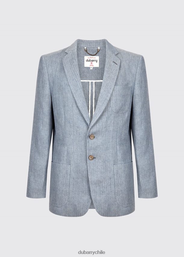 ropa cl Dubarry hombres blazer de lino cañada azul 4826BV1174