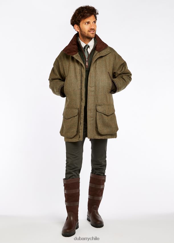 ropa cl Dubarry hombres chaqueta de tweed ballinturbet cedro 4826BV971