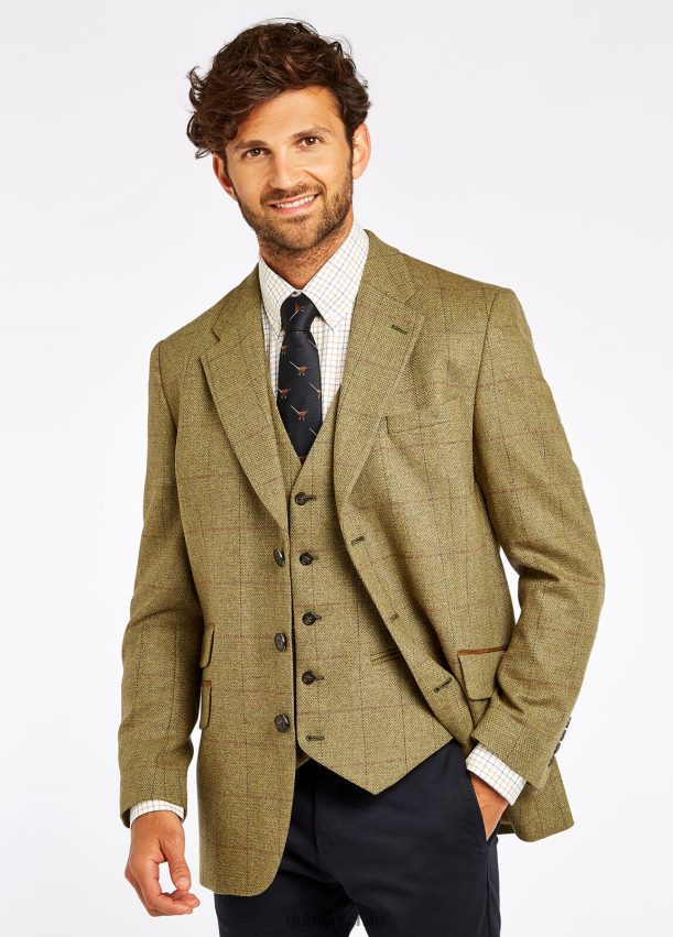 ropa cl Dubarry hombres chaqueta rockingham de tweed madera de haya 4826BV1095