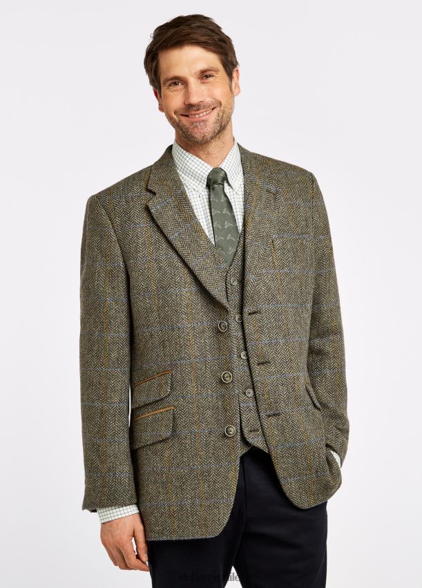 ropa cl Dubarry hombres chaqueta rockingham de tweed madreselva 4826BV1075
