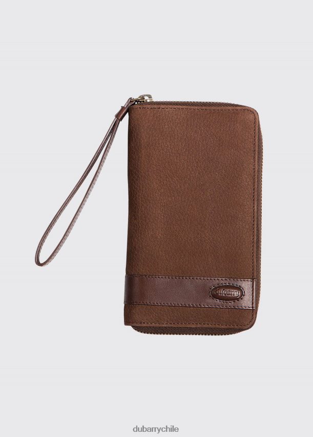accesorios cl Dubarry mujer billetera de cuero tipo letterkenny nuez 4826BV573