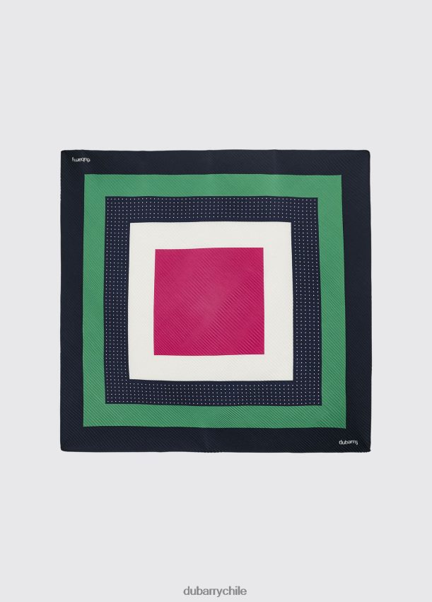 accesorios cl Dubarry mujer bufanda ventry cuadrada estampada Armada 4826BV343