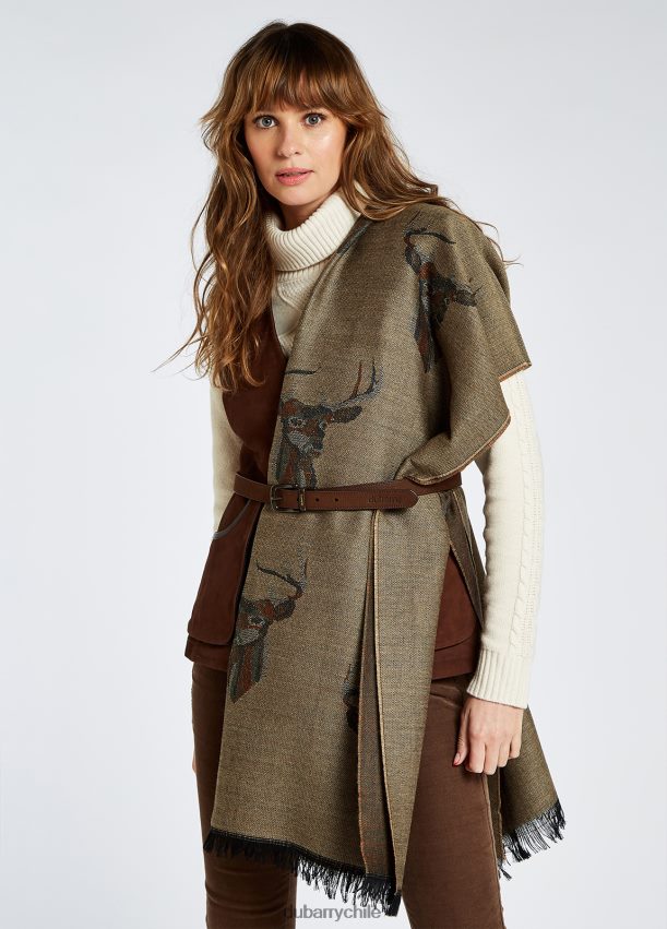 accesorios cl Dubarry mujer estola de heatherbell camello 4826BV445