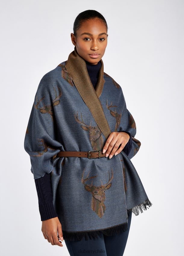 accesorios cl Dubarry mujer estola de heatherbell índigo 4826BV446