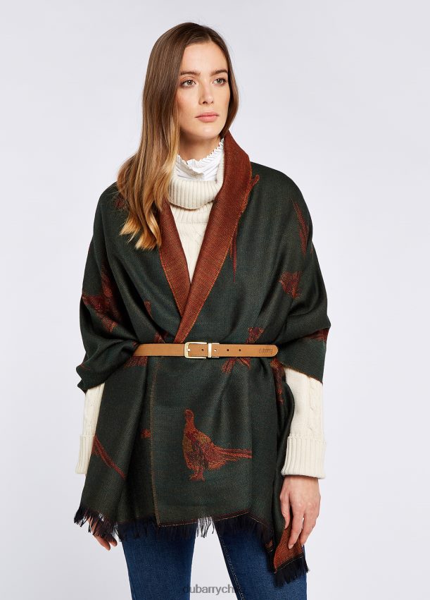 accesorios cl Dubarry mujer estola de lana birchdale hiedra 4826BV275