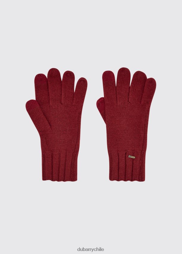 accesorios cl Dubarry mujer guantes de punto hayes rubí 4826BV727 accesorios cl Dubarry mujer guantes de punto hayes rubí 4826BV727