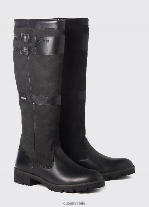 calzado cl Dubarry mujer bota campestre longford negro 4826BV52