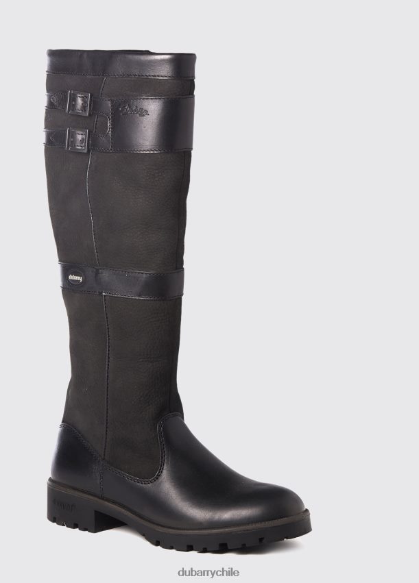 calzado cl Dubarry mujer bota campestre longford negro 4826BV52