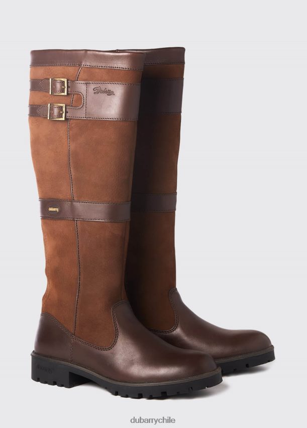 calzado cl Dubarry mujer bota campestre longford nuez 4826BV10