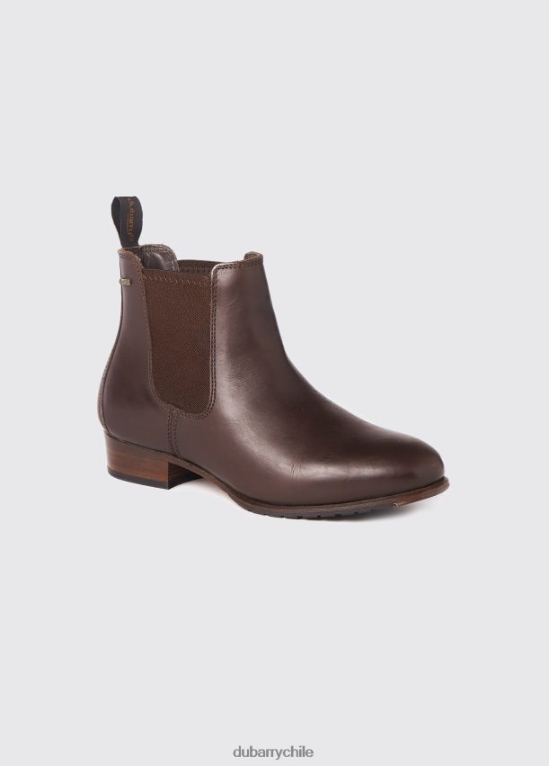 calzado cl Dubarry mujer bota con suela de cuero de corcho caoba 4826BV749