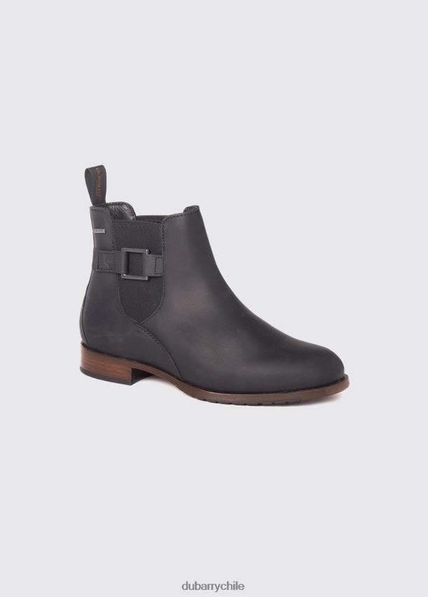 calzado cl Dubarry mujer bota con suela de cuero monaghan negro 4826BV745