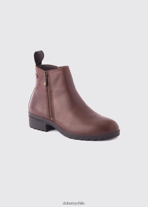 calzado cl Dubarry mujer bota de cuero carlow caoba 4826BV499