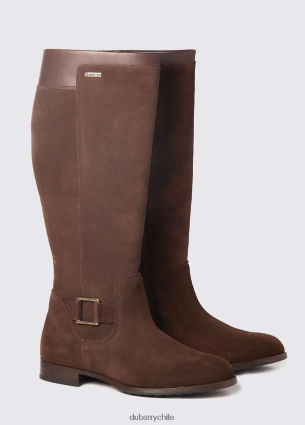 calzado cl Dubarry mujer bota limerick con suela de cuero cigarro 4826BV655