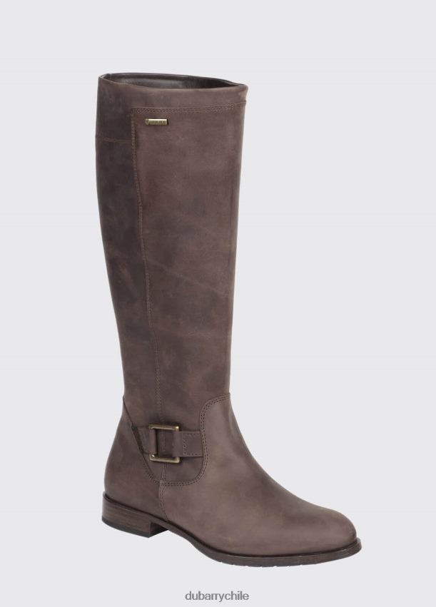 calzado cl Dubarry mujer bota limerick con suela de cuero ron viejo 4826BV686