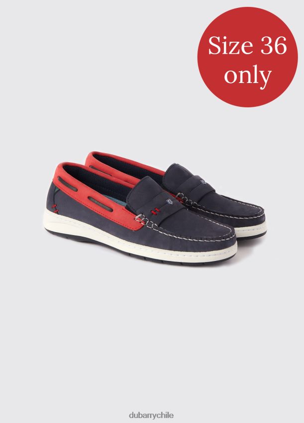 calzado cl Dubarry mujer náuticos habana mezclilla/rojo 4826BV762