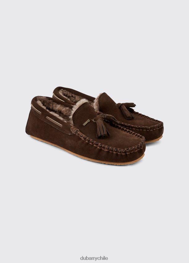 calzado cl Dubarry mujer pantuflas tipo mocasín rosslare cigarro 4826BV87