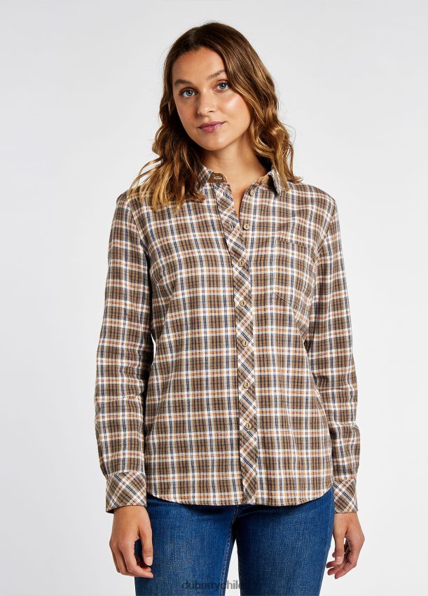 ropa cl Dubarry mujer camisa a cuadros japonica cosecha 4826BV292
