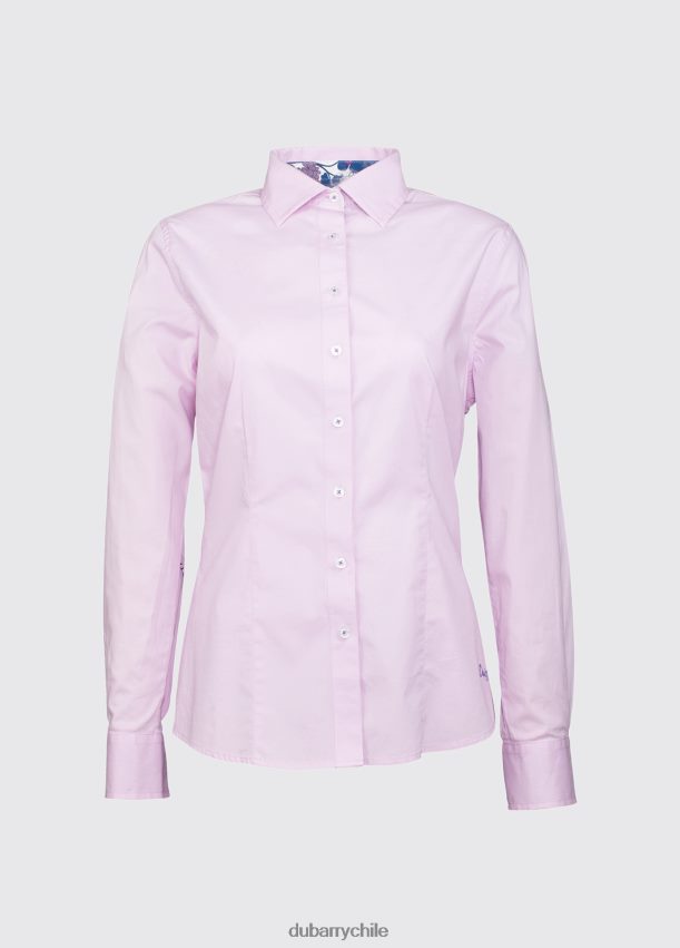 ropa cl Dubarry mujer camisa con ribete floral petunia rosa 4826BV594