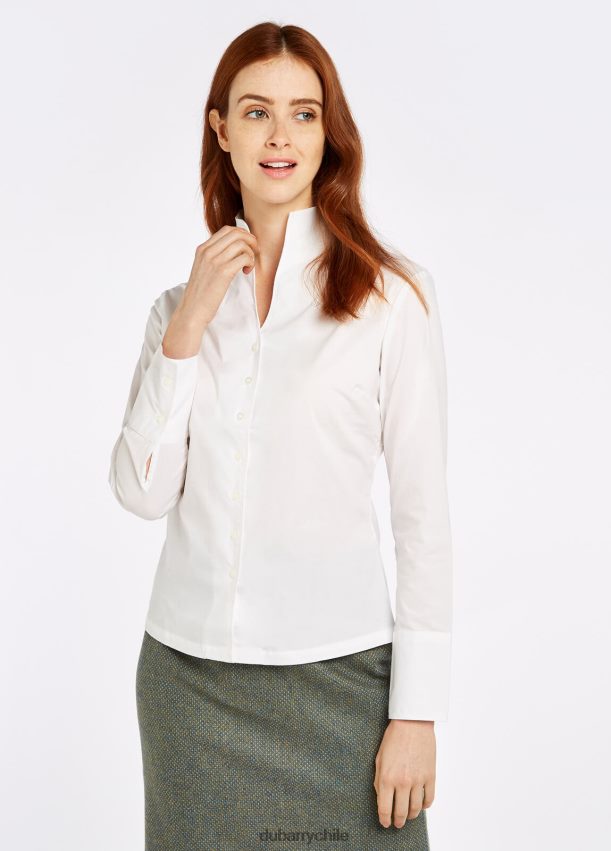 ropa cl Dubarry mujer camisa de campanilla blanca blanco 4826BV176