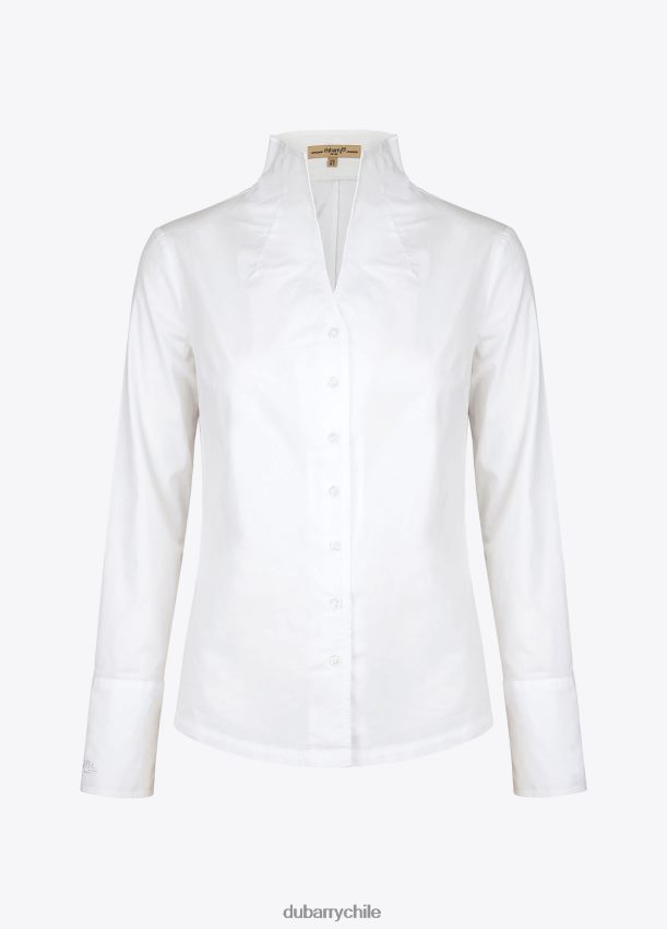 ropa cl Dubarry mujer camisa de campanilla blanca blanco 4826BV176