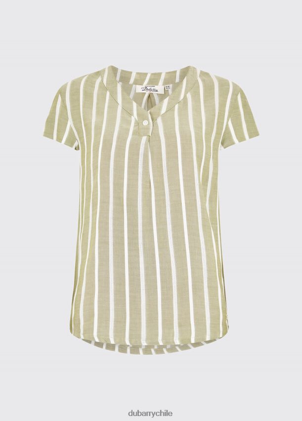 ropa cl Dubarry mujer camisa de gardenia caqui 4826BV797