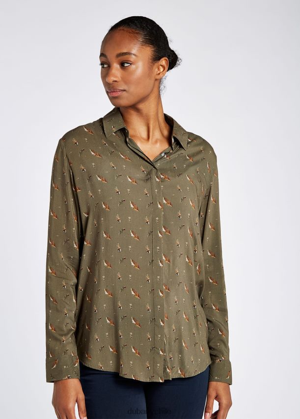 ropa cl Dubarry mujer camisa de huerta verde oscuro 4826BV775
