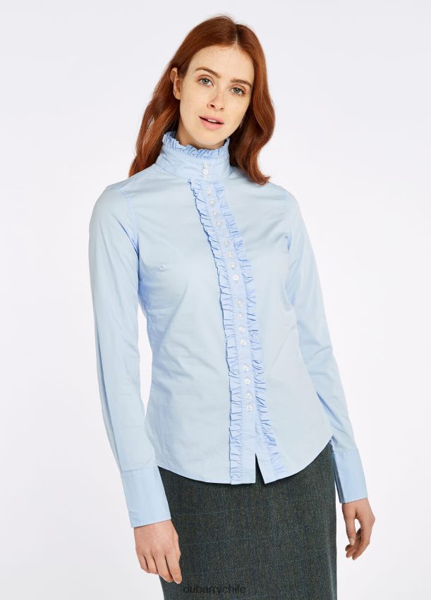 ropa cl Dubarry mujer camisa de manzanilla azul pálido 4826BV228