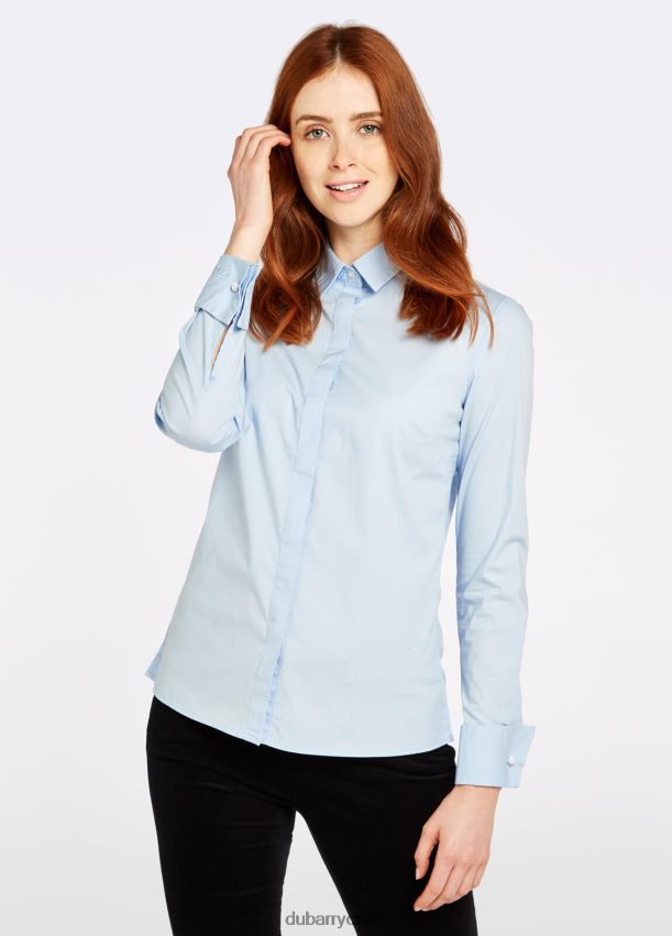ropa cl Dubarry mujer camisa narciso azul pálido 4826BV717