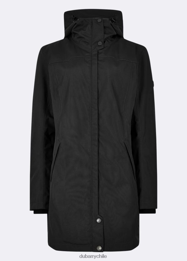 ropa cl Dubarry mujer abrigo de viaje bunratty negro 4826BV625