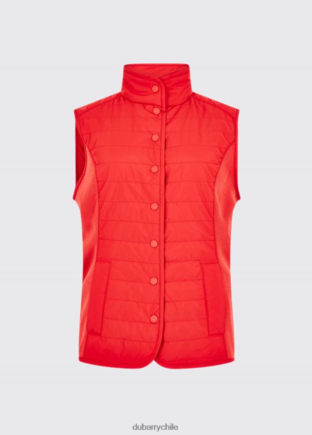 ropa cl Dubarry mujer chaleco con vistas a la bahía amapola 4826BV786