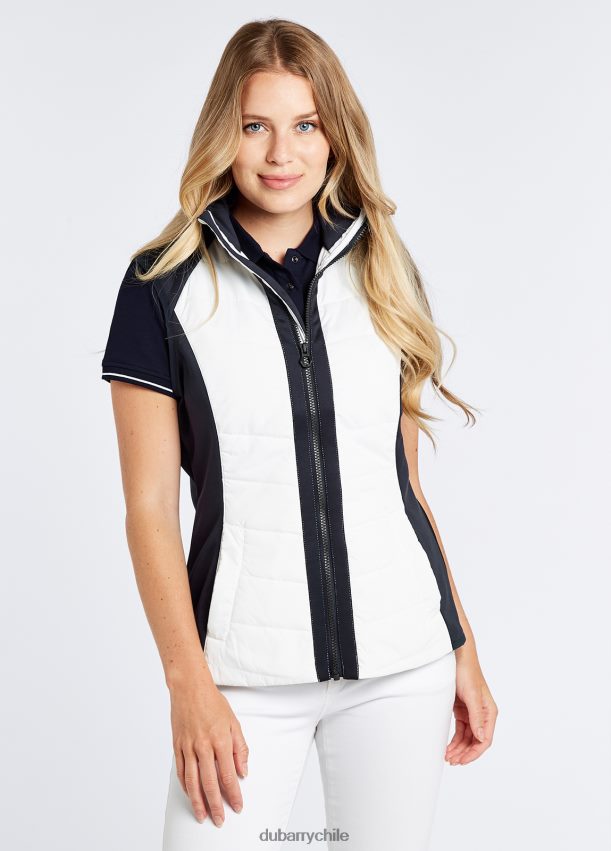 ropa cl Dubarry mujer chaleco foyle blanco multicolor 4826BV643