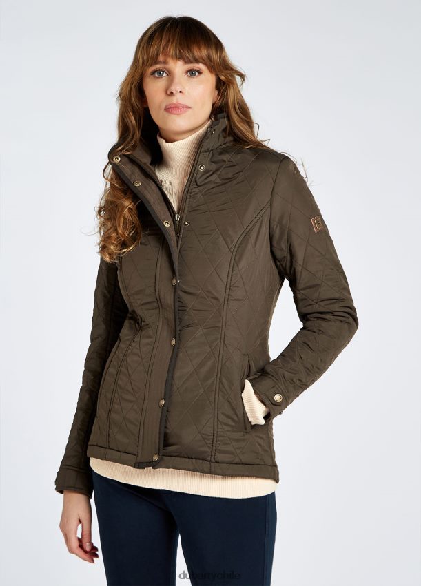 ropa cl Dubarry mujer chaqueta acolchada camlodge aceituna 4826BV205